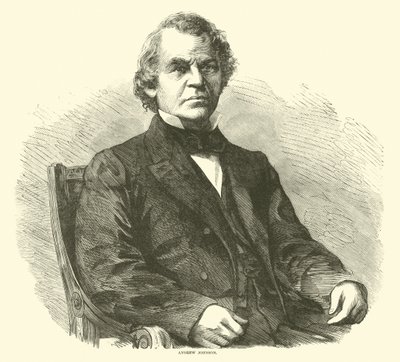Andrew Johnson, april 1865 av American School
