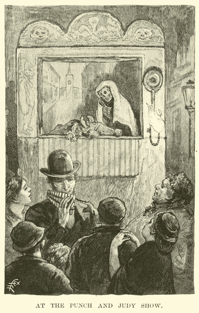 På Punch and Judy Show av American School