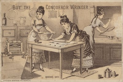 Bakedag (litho) av American School
