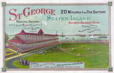 Baseballbane ved St. George Park, Staten Island av American School