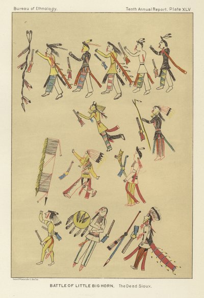 Slaget ved Little Bighorn av American School