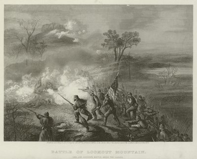 Slaget ved Lookout Mountain, 1863 av American School