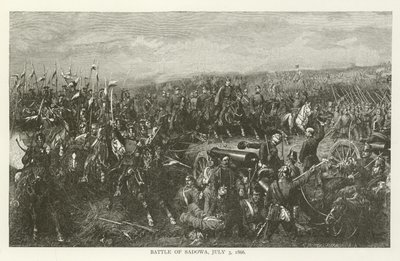 Slaget ved Sadowa, 3. juli 1866 av American School