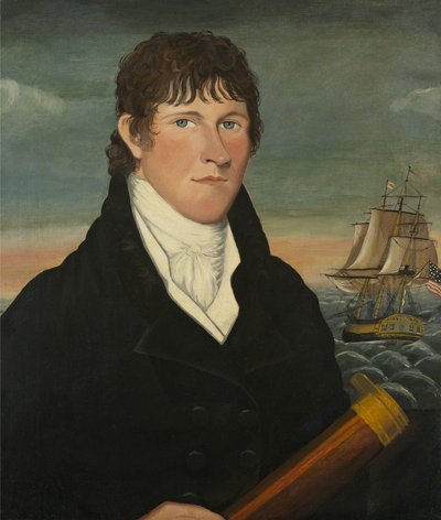 Kaptein David Bush, 1812 av American School