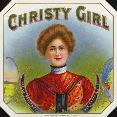 Christy Girl, sigaretikett av American School
