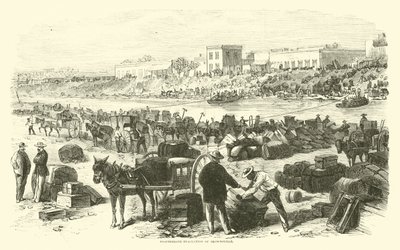 Konføderert evakuering av Brownsville, november 1863 av American School