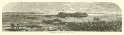 Konføderert evakuering av Morriss Island, september 1863 av American School