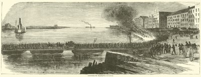Konfødererte evakuerer Savannah, desember 1864 av American School