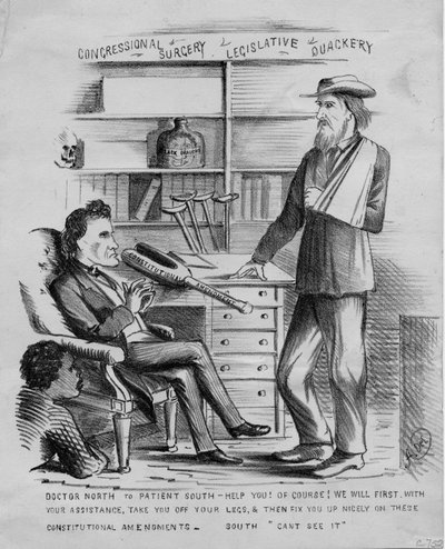 Kongresskirurgi: lovgivende kvaksalveri, ca. 1866 av American School