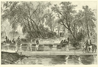 Crossing the North Anna, mai 1864 av American School