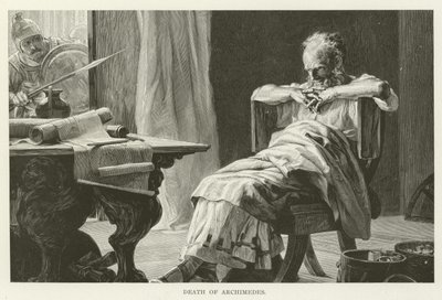 Archimedes død av American School