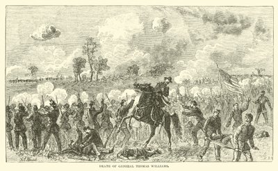 General Thomas Williams død, august 1862 av American School