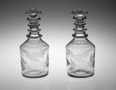 Karafler, c. 1830-1840 (blyglass) av American School