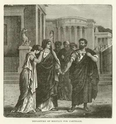 Avgang fra Regulus til Kartago av American School