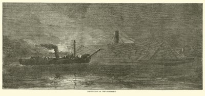 Ødeleggelse av Albemarle, oktober 1864 av American School