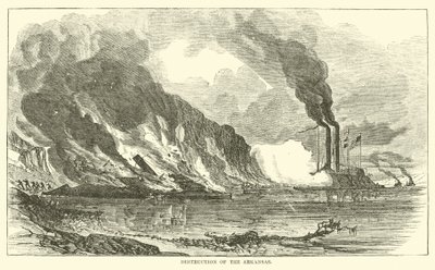 Ødeleggelse av Arkansas, juli 1862 av American School