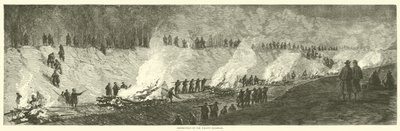 Ødeleggelse av Weldon Railroad, september 1864 av American School