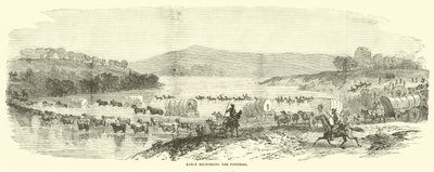Tidlig kryssing av Potomac, juli 1864 av American School