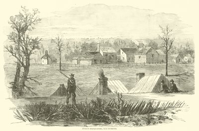Ewells hovedkvarter, nær Richmond, mars 1865 av American School