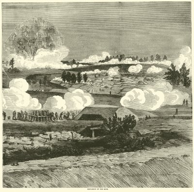 Eksplosjon av gruven, juli 1864 av American School