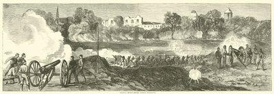 Føderale tropper før Jackson, Mississippi, juli 1863 av American School