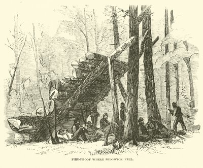Brannsikker der Sedgwick falt, mai 1864 av American School