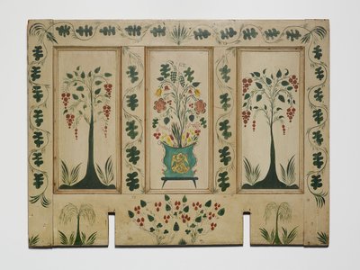 Ildfast plate, ca. 1820 (olje på furupanel) av American School