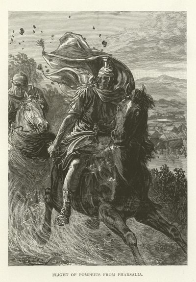 Fly av Pompeius fra Pharsalia av American School