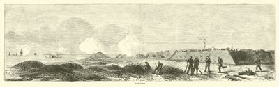 Fort Fisher, desember 1864 av American School