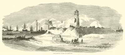 Fort Morgan etter overgivelsen, august 1864 av American School