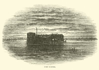 Fort Sumter, mai 1862 av American School