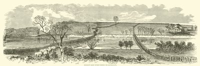 Franklins Grand Division krysser Rappahannock, desember 1862 av American School