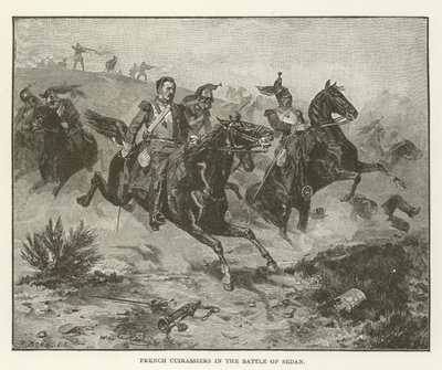 Franske Cuirassiers i slaget ved Sedan av American School