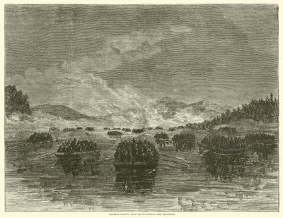 General Hazens brigade på vei nedover Tennessee, oktober 1863 av American School
