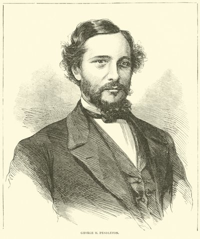 George H Pendleton, november 1864 av American School