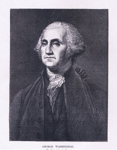 George Washington, illustrasjon fra Cassell