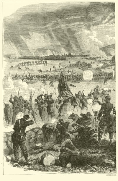 Gettysburg, 3. juli 1863, juli 1863 av American School