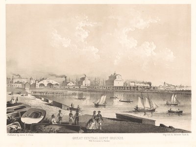 Great Central Depot Grounds, Chicago, Illinois av American School