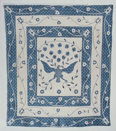 Great Seal of United States Quilt av Susan Strong, Maryland eller Ohio, ca. 1830 av American School