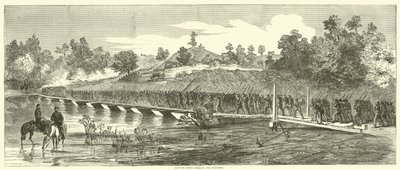 Hannover Ferry, krysser Pamunkey, juni 1864 av American School