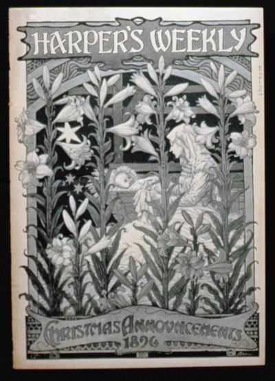Harpers Weekly, julekunngjøringer 1896 av American School