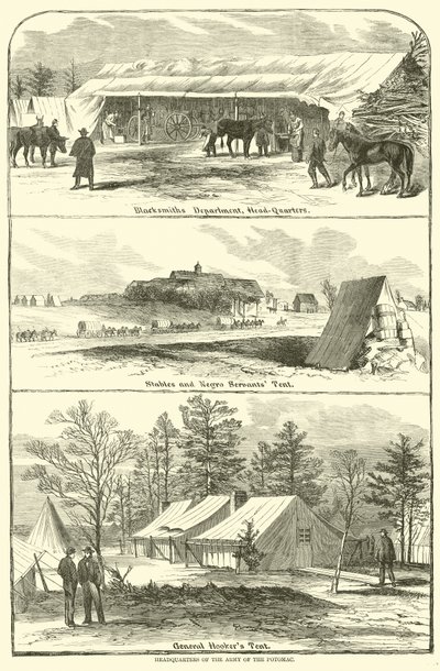 Hovedkvarter for Army of the Potomac, januar-april 1863 av American School