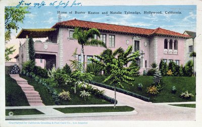 Hjemmet til Buster Keaton og Natalie Talmadge i Hollywood, 1930 av American School