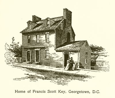 Hjemmet til Francis Scott Key, Georgetown, D.C av American School