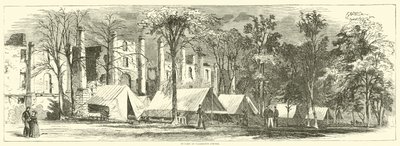I leir ved Warrenton Springs, oktober 1863 av American School