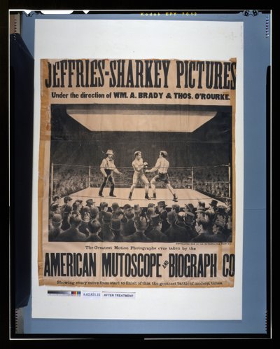 Jeffries-Sharkey bilder - i regi av Wm. A. Brady & Thos. O