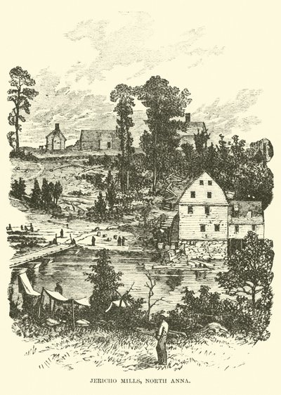 Jericho Mills, North Anna, mai 1864 av American School