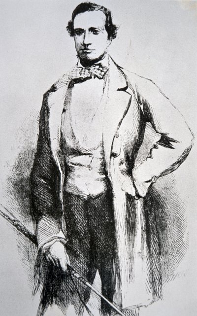 John Butterfield (1801-69) (gravering) av American School