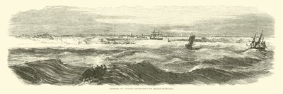 Landing av Bankss-ekspedisjonen på Brazos Santiago, november 1863 av American School
