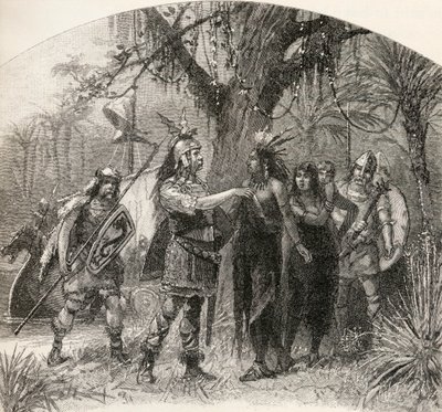 Landing of Northmen, fra 